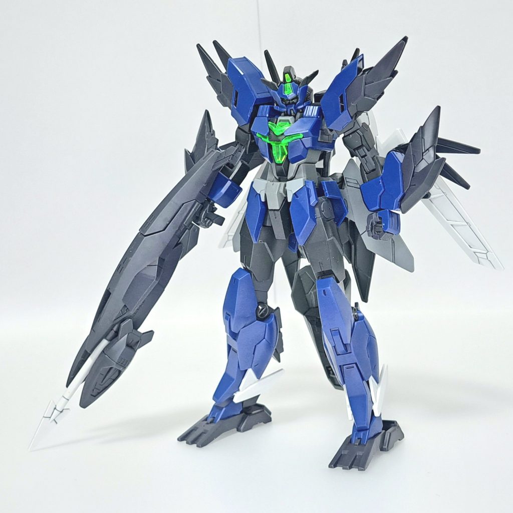 メルクワンガンダム&コアガンダムII(ロービジビリティver)–8枚目/制作者：火鉢