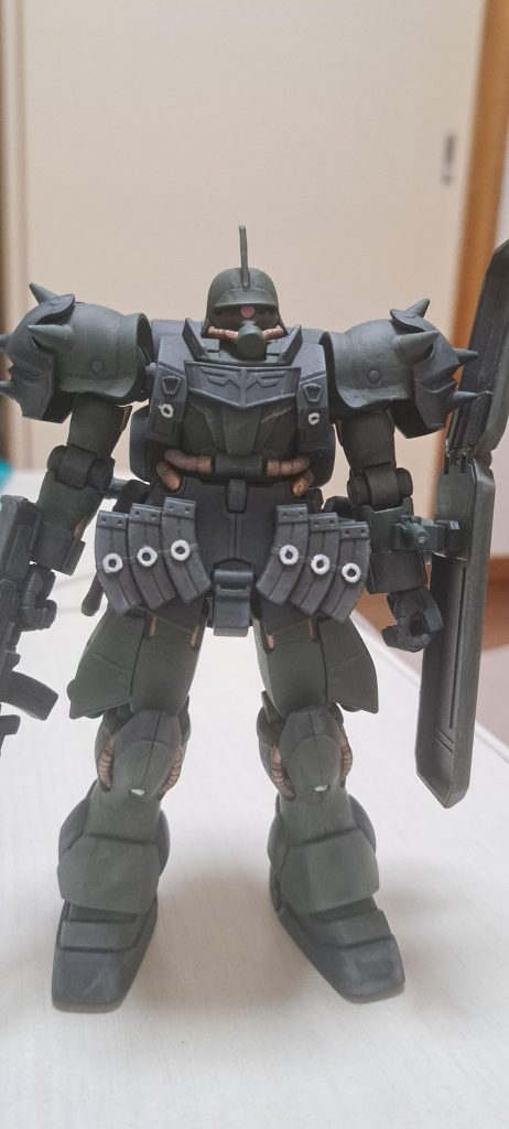 放置してた箱から取り出し、ちょっと練習しようとウェザリングカラーとウェザリングマスターでチョコチョコ。