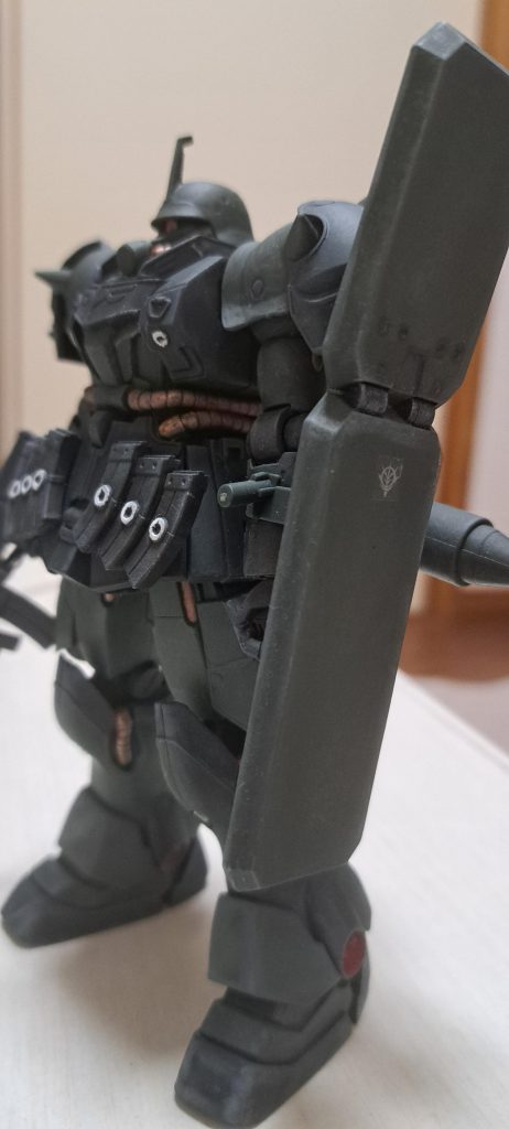 ウェザリングカラーのどれだけ塗ればいいかどれだけ乾いてから拭き取るのか う〜ん。