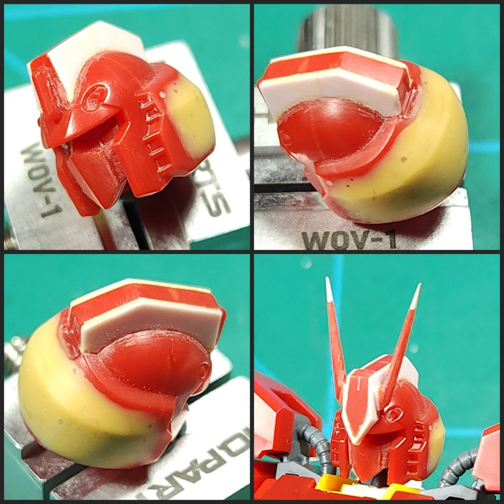 ガンダムアメイジングレッドウォーリア–4枚目/制作者：@BrianUy1