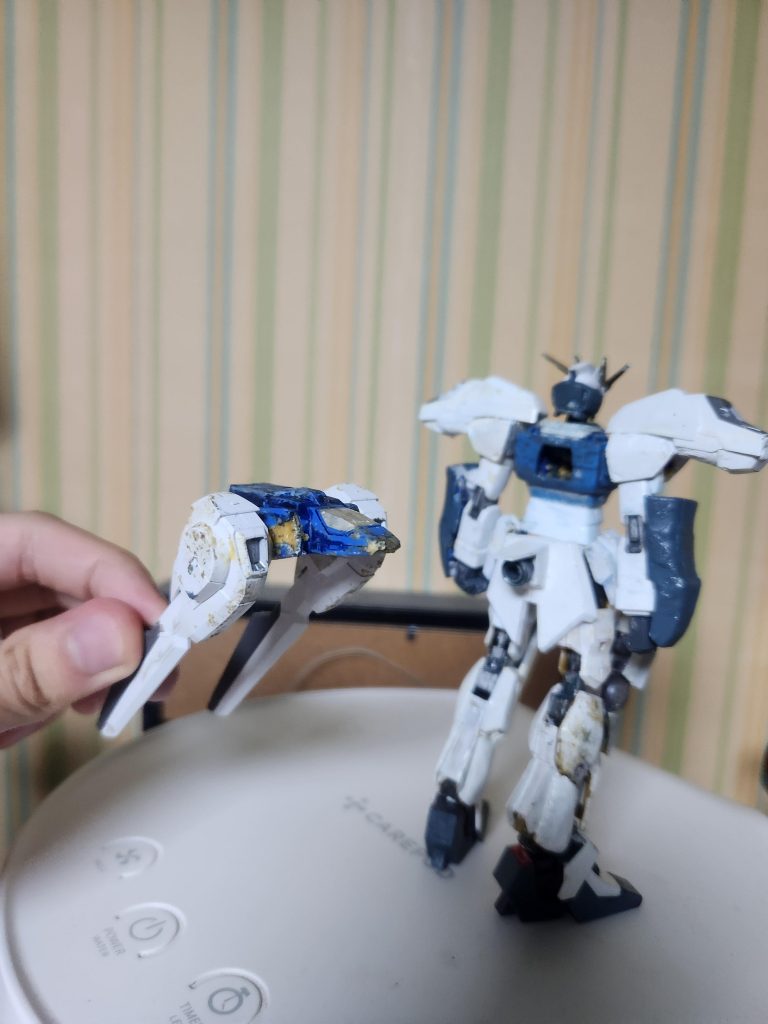 Gガンダムの上半身を使ってコアギミックを作りました