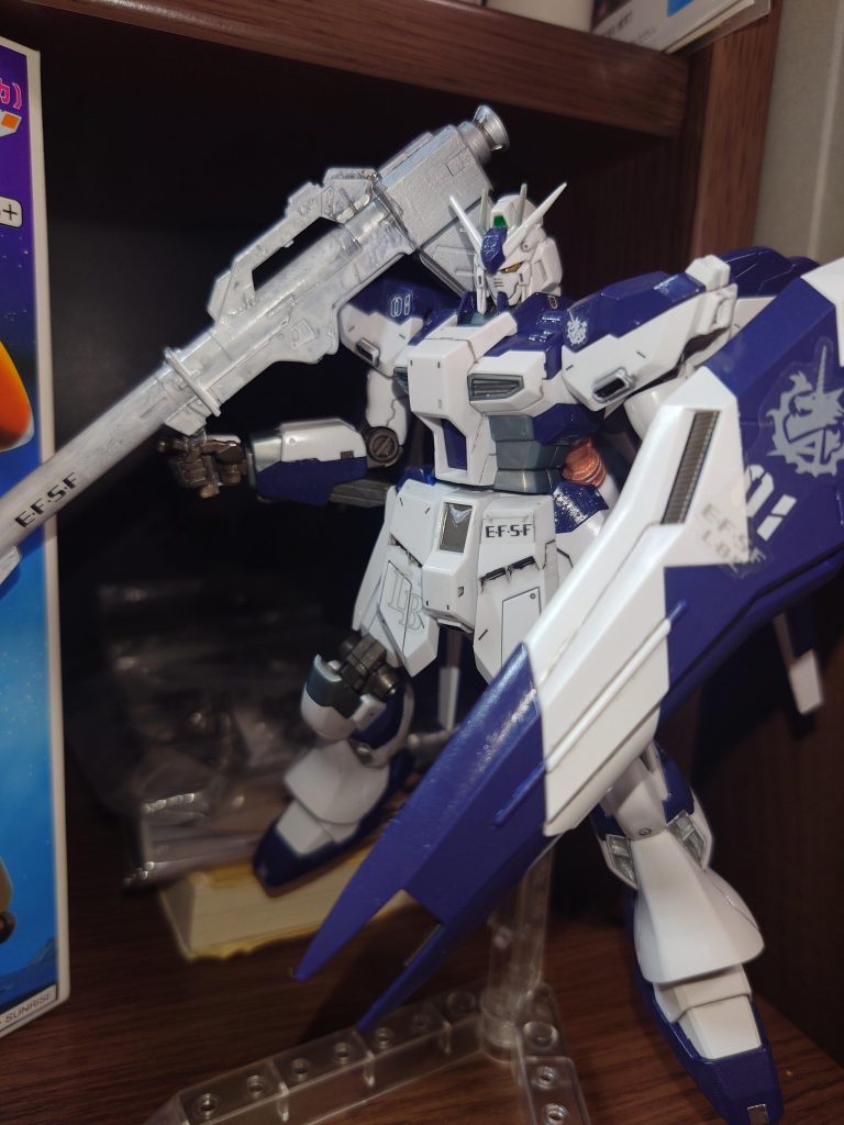 武器は塗るのめんどくなって雑いですわざわざ合わせ目消ししてるのに…