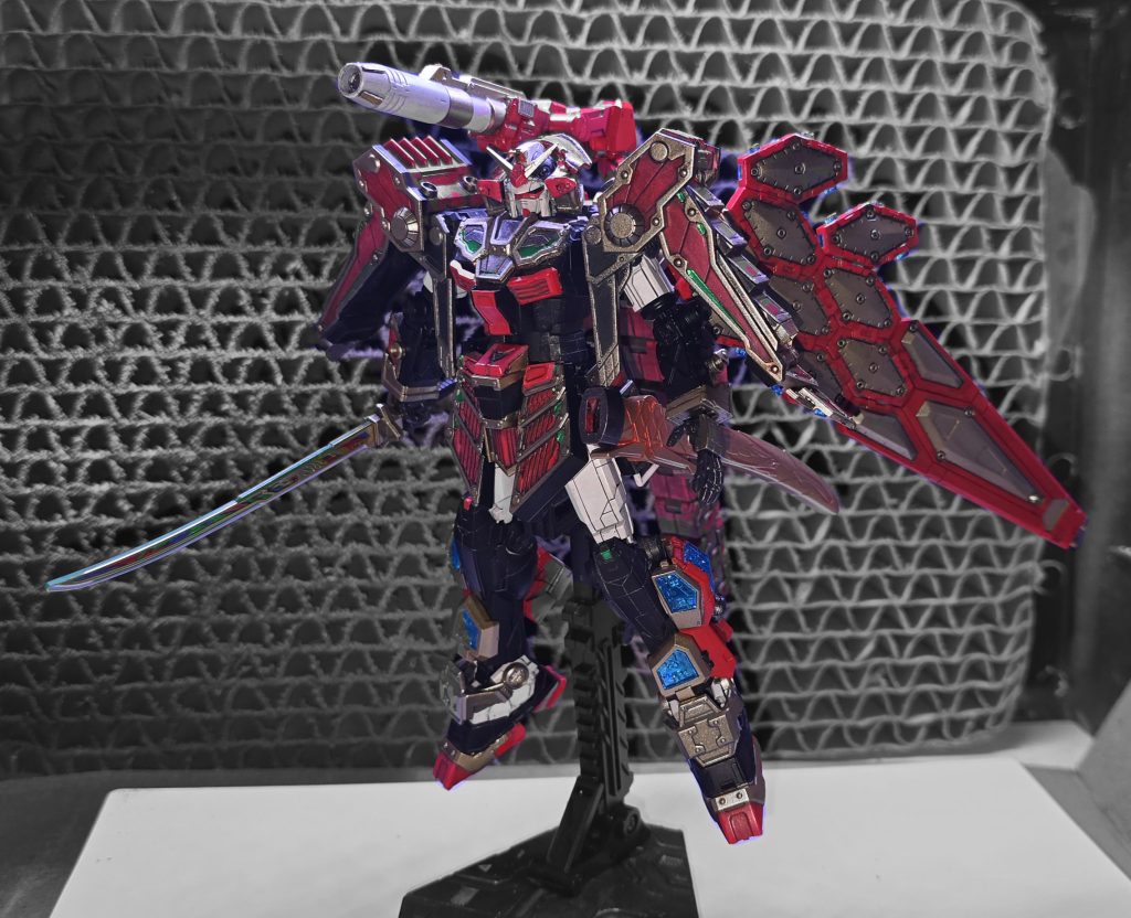 リアルタイプ武者ガンダム何年まてどHGで発売されないので無いなら作るの精神でスタートしました。