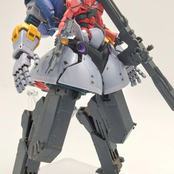 赤いガンダム再販で赤い方作りたいとおもったら妄想が膨らみマミタ(^q^)水中型赤いガンダムとパーフェクト赤いガンダム（6枚目）