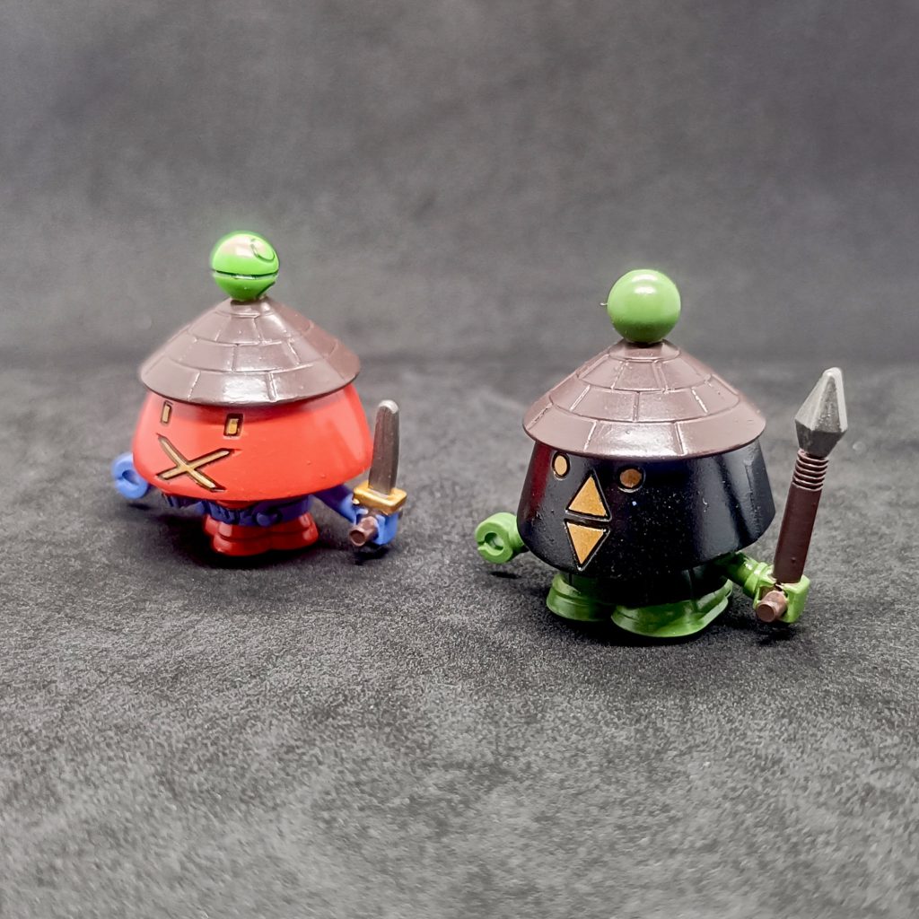 暴留&雑魚　全塗装–3枚目/制作者：preservedflower06