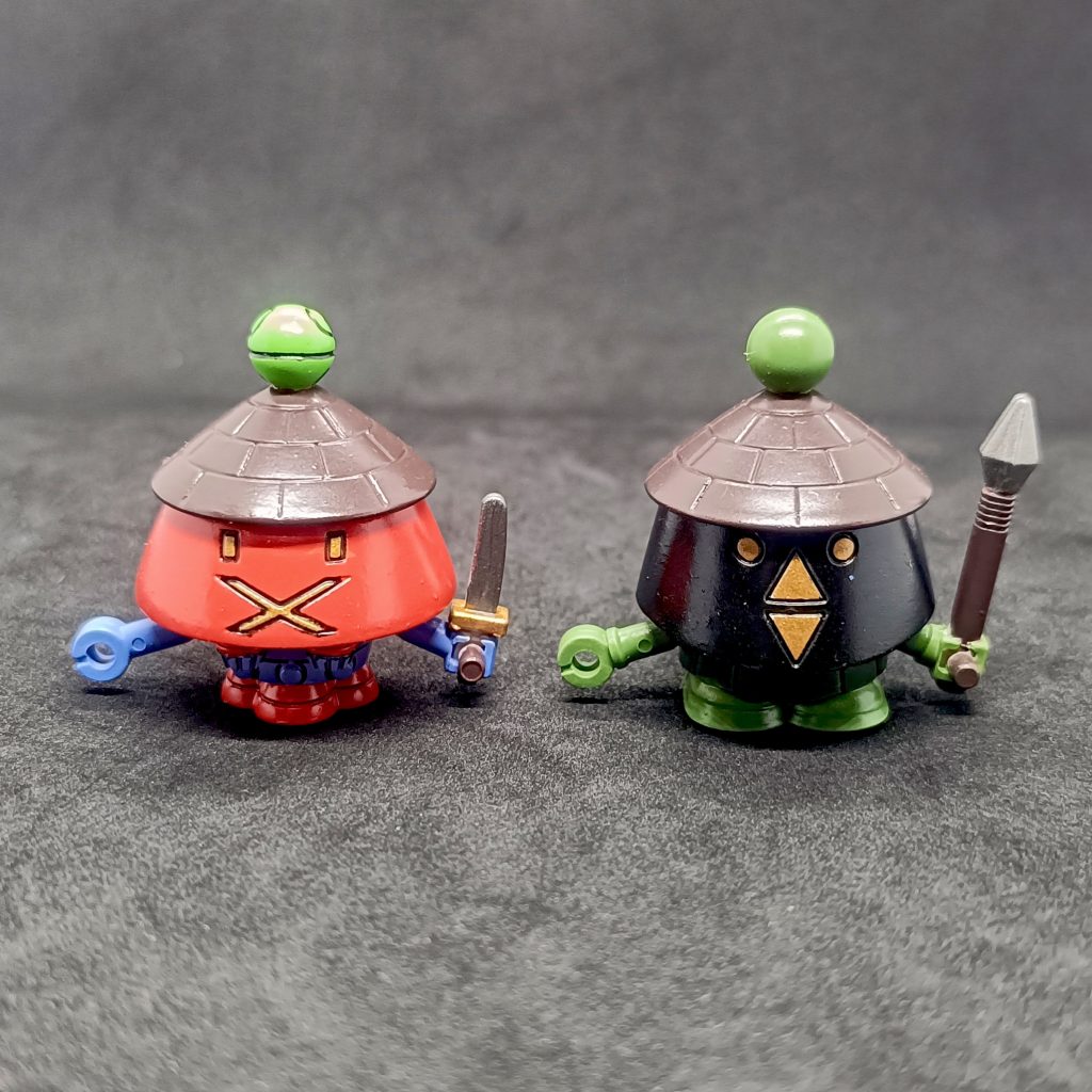 暴留&雑魚　全塗装–4枚目/制作者：preservedflower06