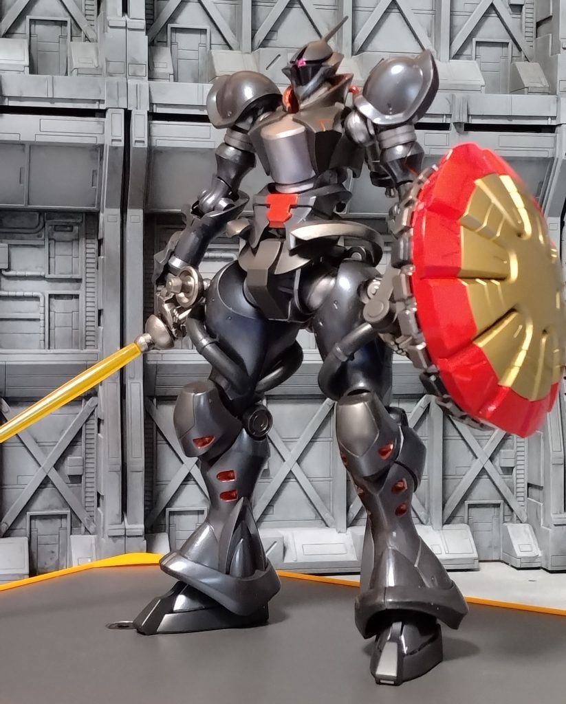 GQ版ギャン（ハクジ装備）量産カラーVer．–5枚目/制作者：nikoniko