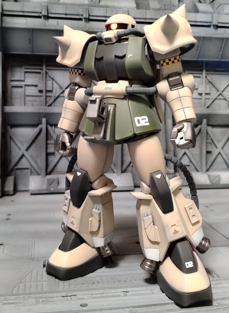 つや消し吹いちゃって滲むの嫌なので、スミ入れしませんでしたｗ(*ﾉωﾉ)