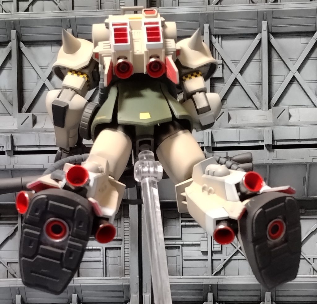 ●高機動型ザクII小改造–2枚目/制作者：nikoniko