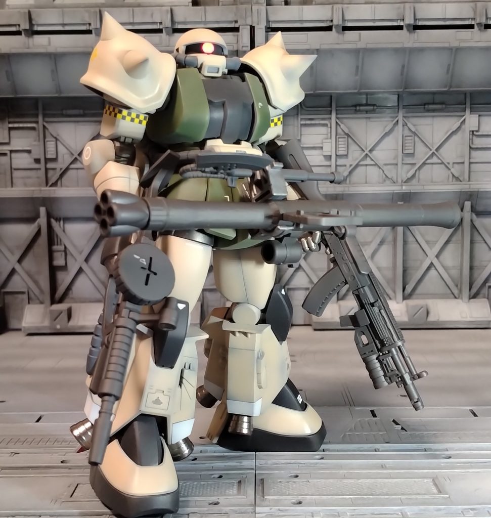 ●高機動型ザクII小改造–2枚目/制作者：nikoniko