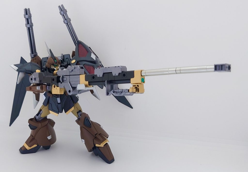 超ロングレンジライフルを展開した状態!めちゃくちゃ気にいっているアングルです!