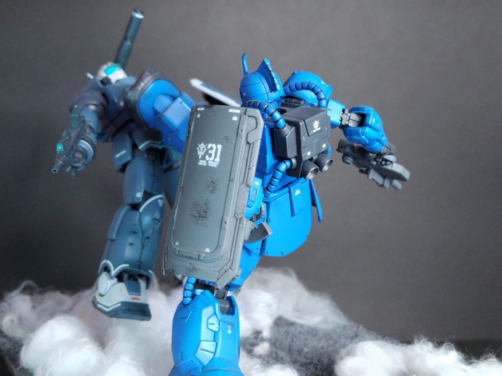 「運命の前夜」-人類史上初のモビルスーツ戦-–4枚目/制作者:自宅警備員mk-8