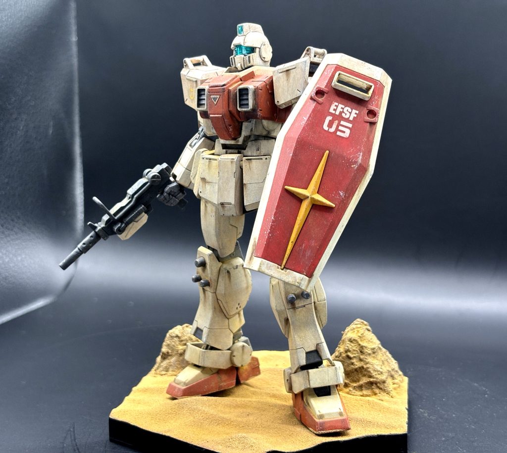 先日長らくの憧れだった店頭コンテストに応募して模型熱が爆上がりした勢いでの制作でしたが、ウェザリング前提のあまり塗装や基礎工作が雑すぎたのが最大の反省。しばらく故障してたエアブラシも新調したのでちゃんときれいに作るのにも挑戦しまぁす。対戦ありがとうございました。