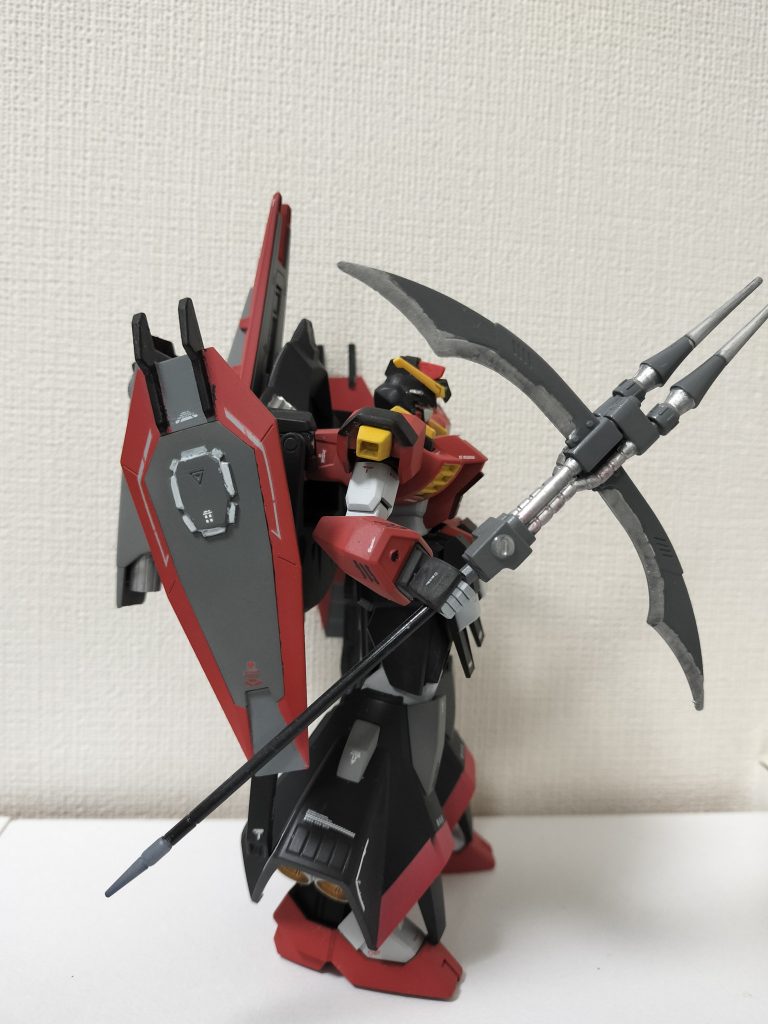 重吻双首鎌「ツインニーズヘグ」元のキット2個分くっつけました。