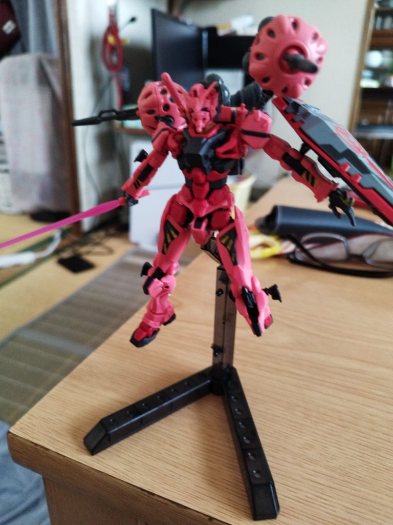 赤いガンダム–5枚目/制作者：ガベライズ