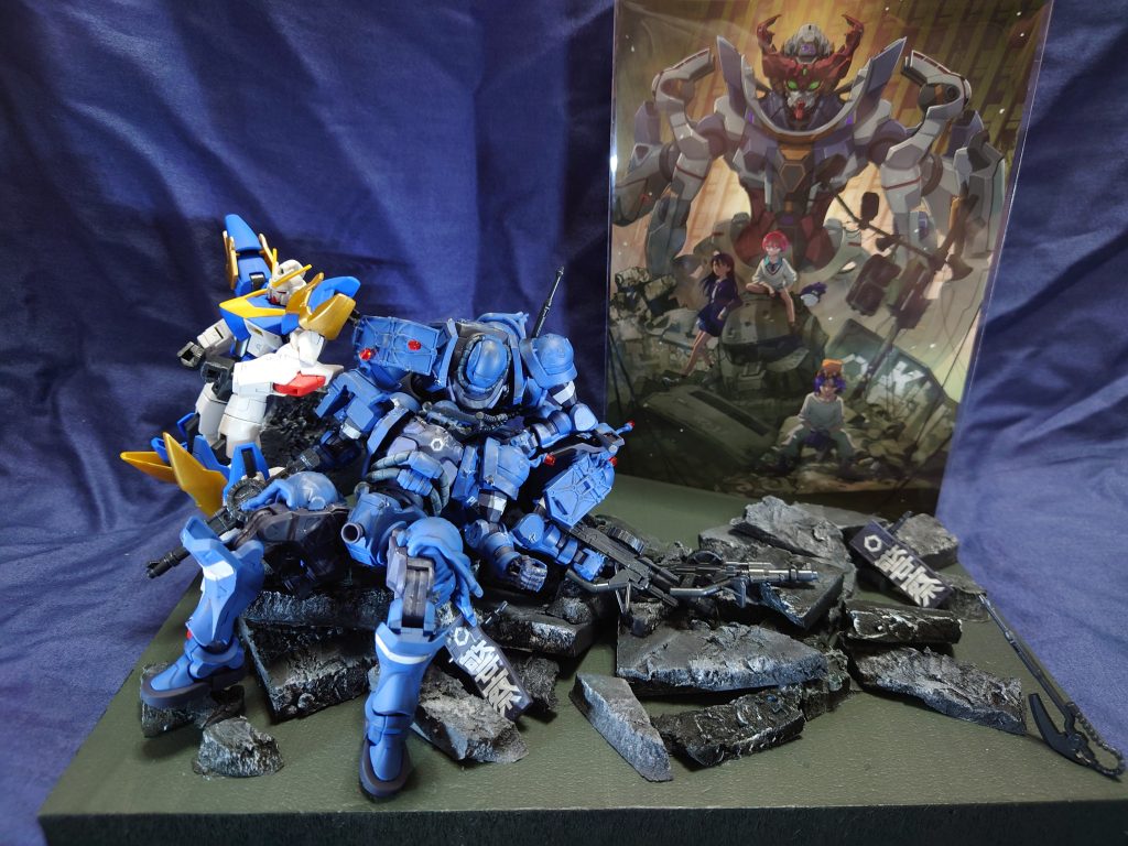 同じくニャアンのポジションにはGFreDの予定です。おそらく赤いガンダムとGFreDを入手することがこの作品を完成させるのに1番難易度が高いでしょう。いつ完成することやら、、、