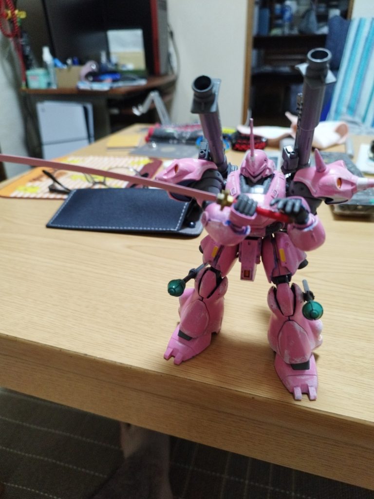 そして銃を落とすというポンわしても大丈夫なようにフツノミタマ(桜カラー)を装備させていますこれで安心安全ですね!