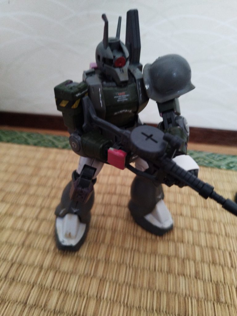 だいぶ前なんで塗装とかもムラがありますねこれもまた塗装し直しできたらいいなと思いますね