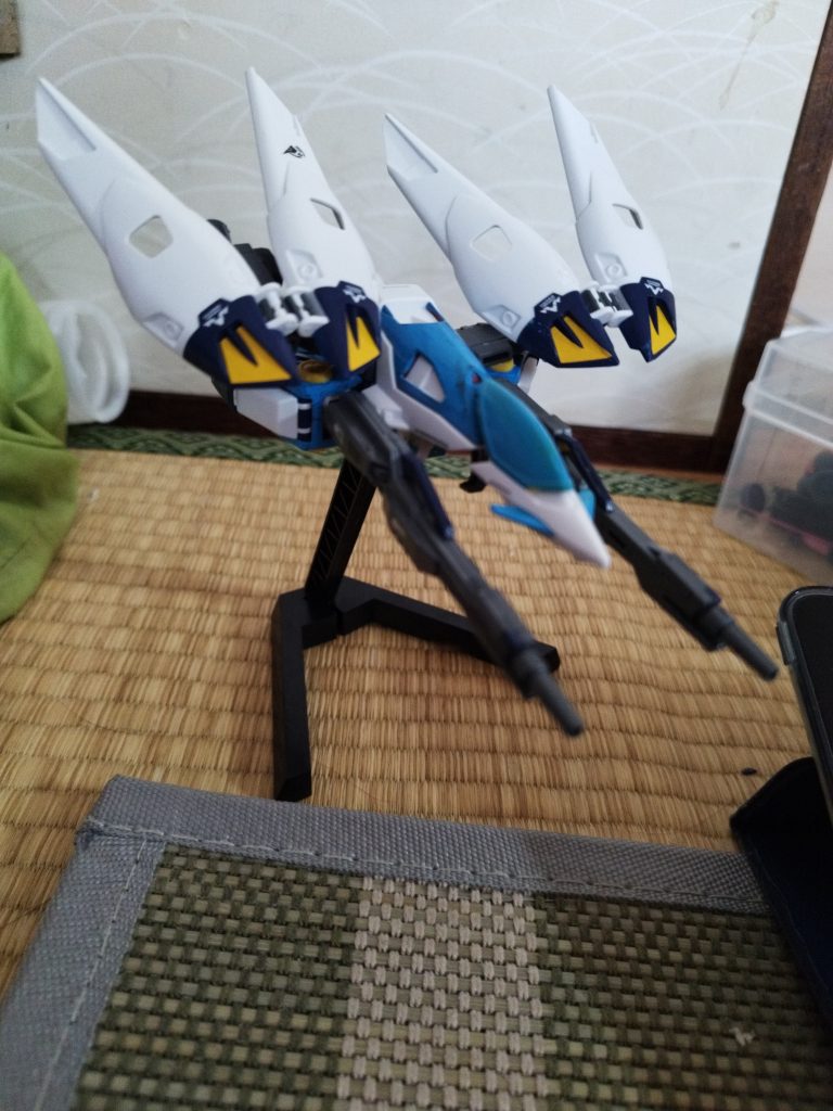 戦闘機形態もかなりいいですよね！ライジングフリーダムもかなり好きなんですがウィングガンダムゼロのほうが自分は好みですねライジングフリーダムはMSのほうが大好きです