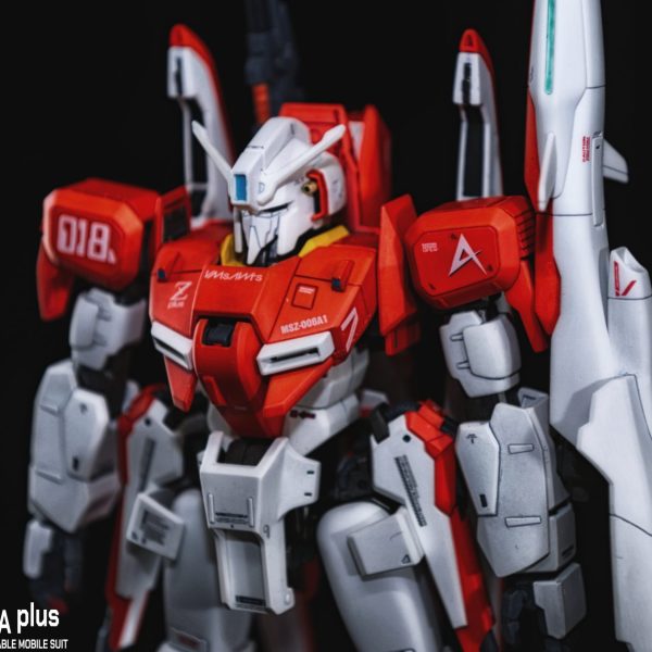 MSZ-006A1 ZETA plus 筆塗 全塗装