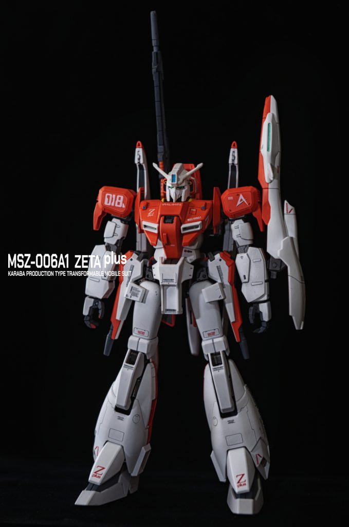 MSZ-006A1 ZETA plus 筆塗 全塗装–2枚目/制作者：Kamman