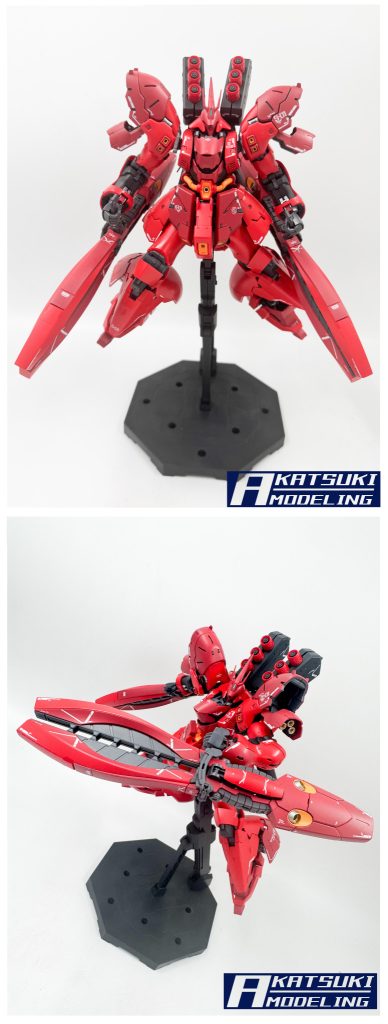 RG 1/144 MSN-04FF サザビー　ダブル・ホーン・ファネイル装備–3枚目/制作者：アカツキモデリング