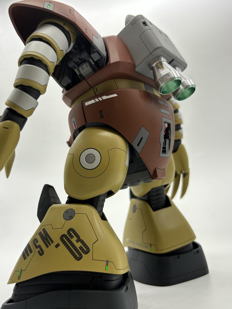 各所スジボリ、プラ板でディテールアップしました。