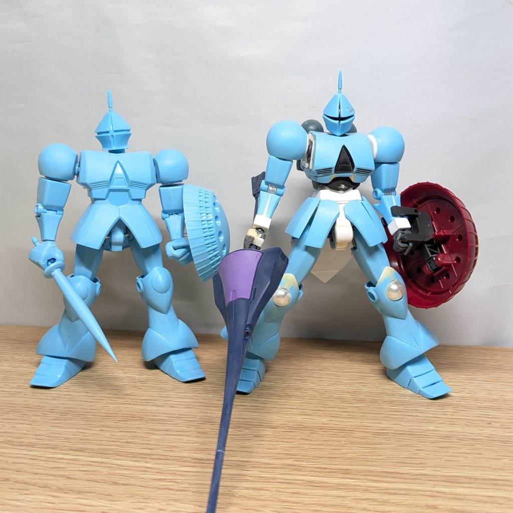 ほぼ素組のギャンと。