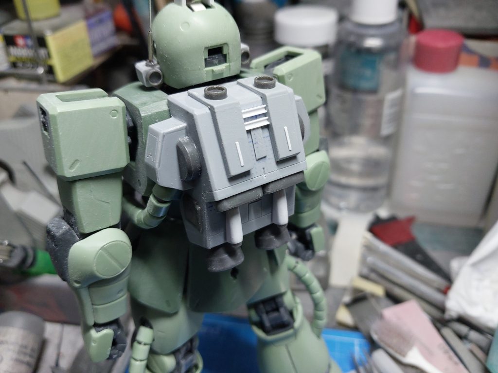 1/100 MS-06E ザク強行偵察型–3枚目/制作者：@dagored00