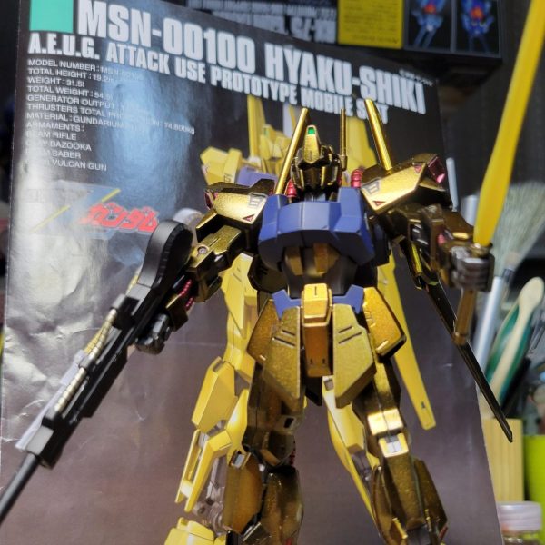 百式って！意外とパーツ点数多くないですか？