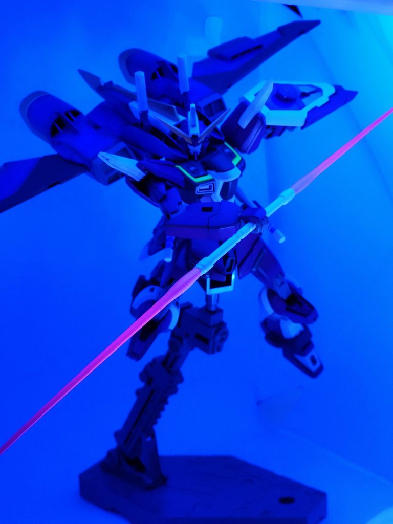 extra。せっかくなんでブラックライトやってみましたが、上手くいったのか体感的に良くわかりませんでした。今度はもう少し上手くやってみようと思いました。今回作成して思ったのは、ようやく一年の心残りがとれたってこと👺撮影ブース新調したいってこと👺