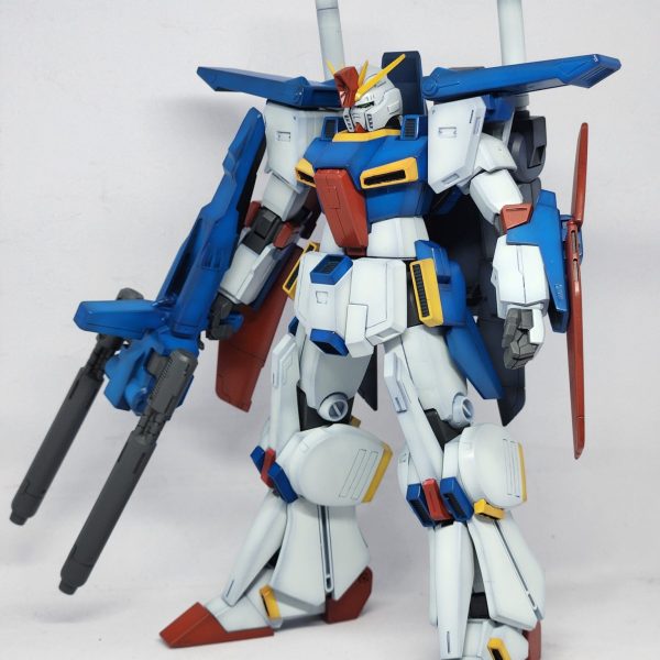 ガンプラ 1/144 HGUC ZZ ガンダム 全塗装 完成品 ダブルゼータ HGUC 1/144 ダブルゼータガンダム｜@shiva2さんのガンプラ作品