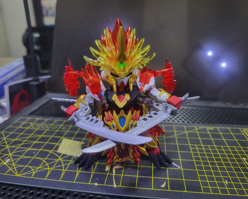 なかなか細かい塗りが多くて大変でした(zaku-kao4)