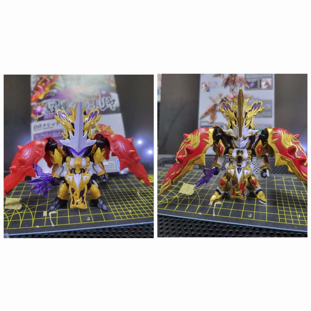 後々気付いたけど塗り忘れてる部分もあったり(gundam-kao10) 