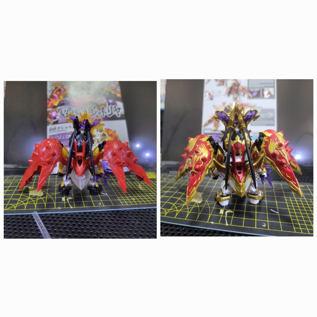 けど塗り終わって組み立ててる時はやっぱなんとも言えない感動がありますね