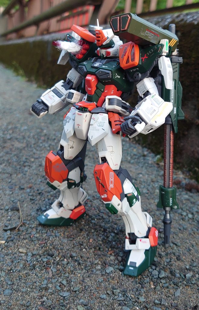 MGバスターガンダム–3枚目/制作者：AZUKI-Z