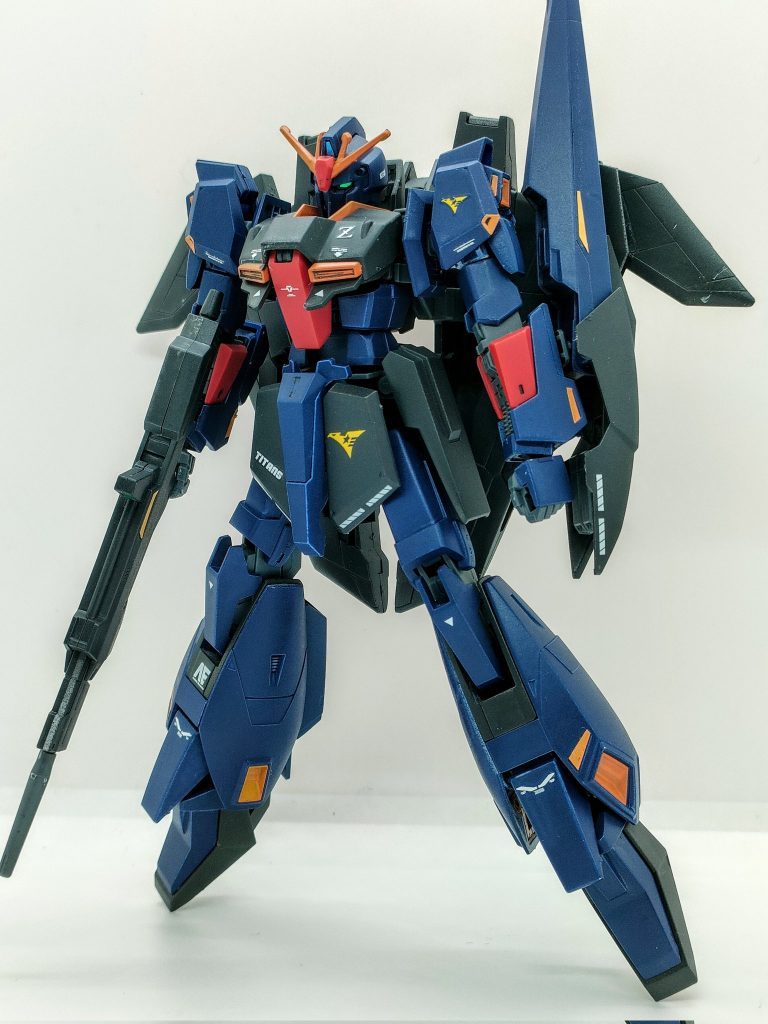 初投稿　zガンダム　ティターンズカラー
