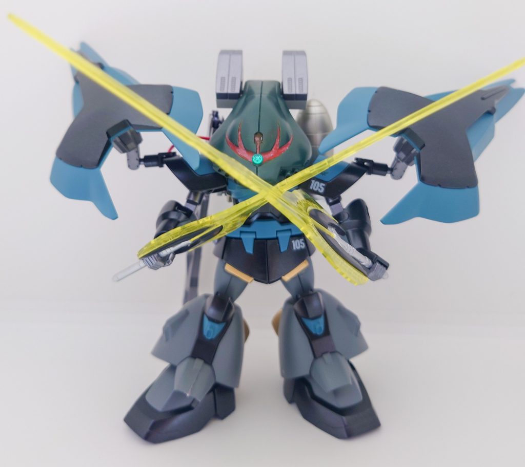 ということで、生きていたブーステッドマン第２弾！ドムトルーパー(シャニ・アンドラス専用機)でした。高速強襲形態とか結構気に入っております。