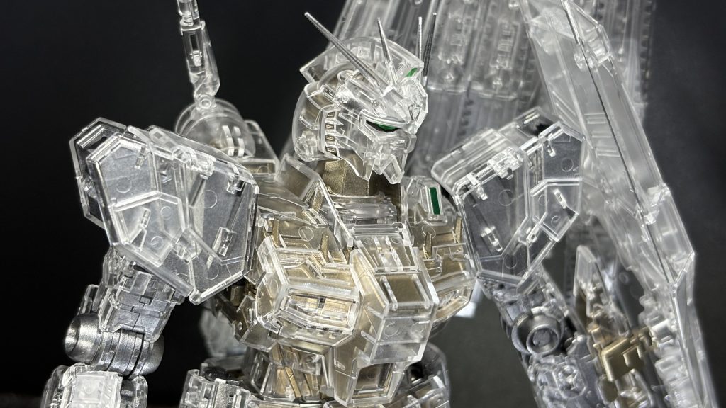 MG 1/100 νガンダム Ver.Ka [メカニカルクリア] 内部フレームランナー塗装–5枚目/制作者：KPO