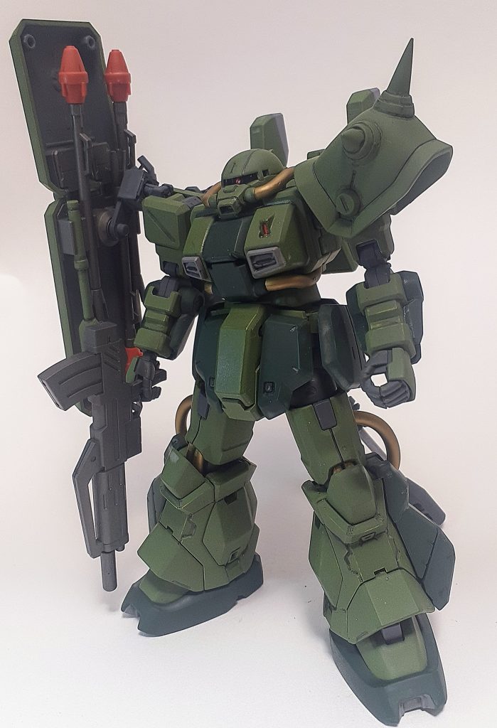 武装は主にギラ・ドーガから流用、以前購入したサイコ・ドーガの余剰パーツを利用しました。
