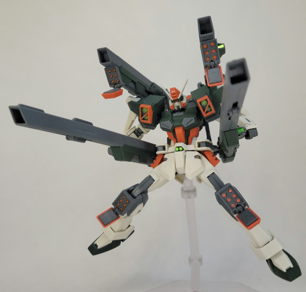 今回は普段のHGCE風なガンプラではなくオリジナルなガンプラを紹介させていただきました。もしガンプラバトルがやれるようになったら、こんなデュエルで遊んでみたいですね!このデュエルの相方としてバスターも作成していますので、いずれ紹介させていただきます。それではここまでご覧いただきありがとうございました。