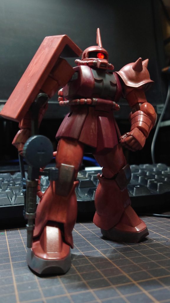 汚した感を出した塗装をしたことがなく、我流です。