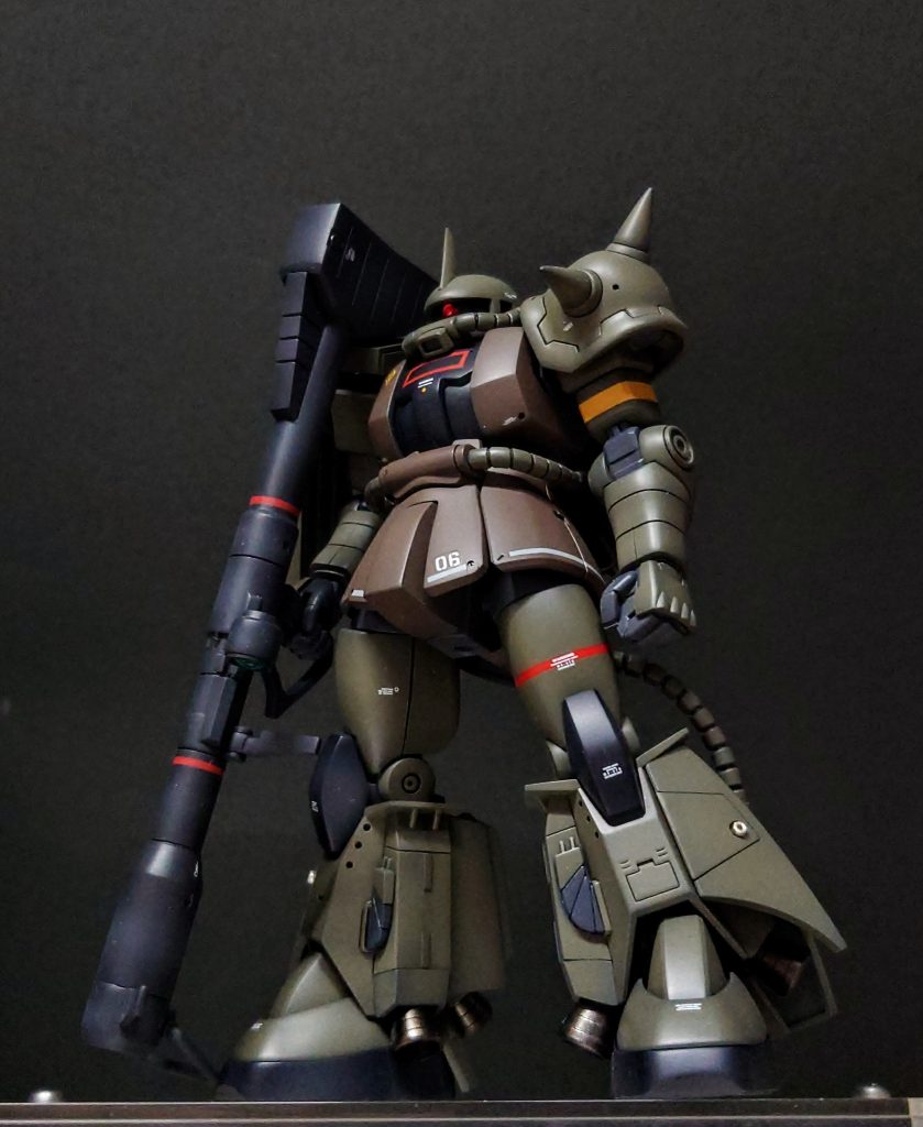 量産型カラーと少し悩みましたが、リアルタイプカラーを採用しました。この色好きなんですよねぇ