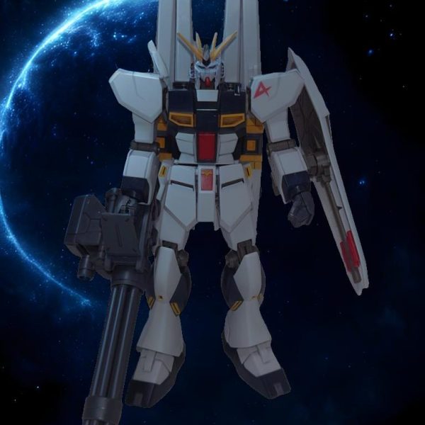 νガンダム+大型ビームガトリングガン