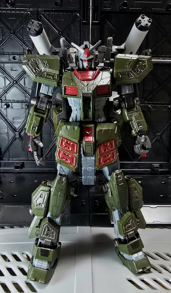 それでは変身！「フルアーマー！！！」ガシャリンコ！