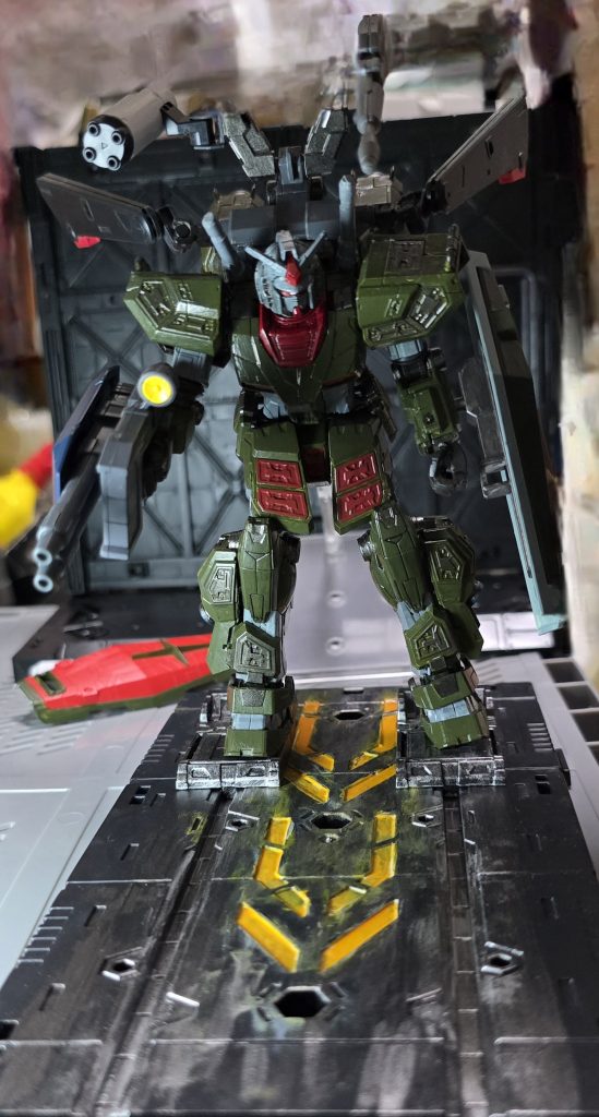 システムオールグリーンフルアーマーガンダムR(令和)射出します！ご視聴ありがとうございました(gundam-kao8)
