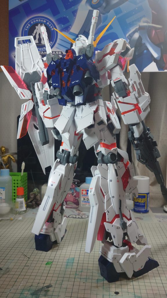 ユニコーンガンダム　メガサイズ–4枚目/制作者：あれく myT 積みプラ崩したい