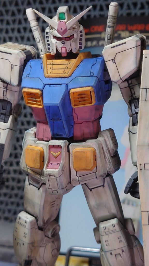 RX-78-2 ガンダム Ver.ONE YEAR WAR 0079–7枚目/制作者：あれく myT 積みプラ崩したい