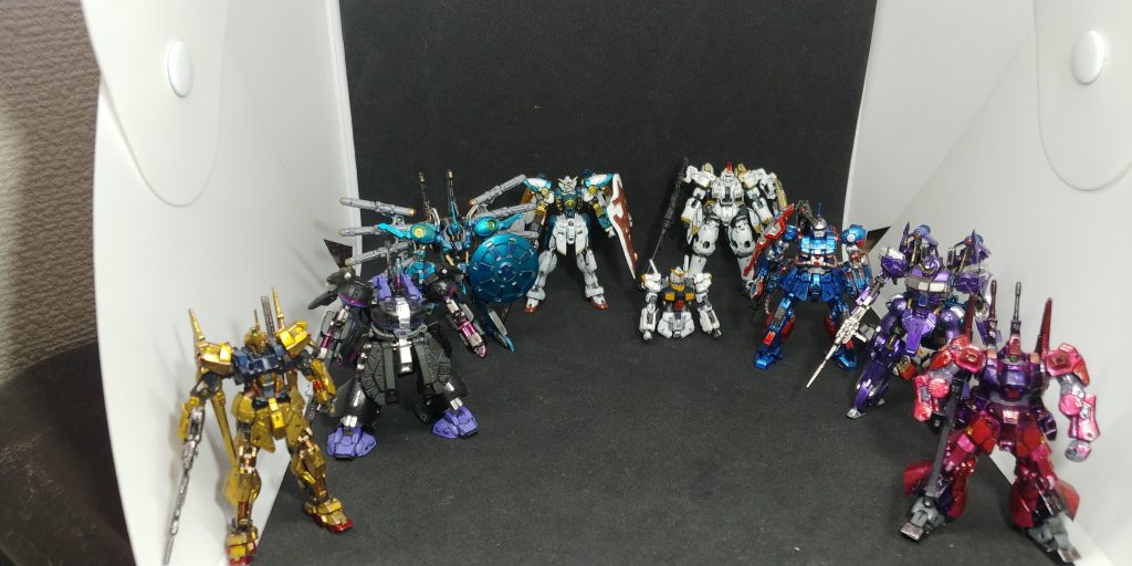 そしてこれまでのアーティファクト初アーティファクトのガンダムマークIIだけは悲しい状態になってますが💧