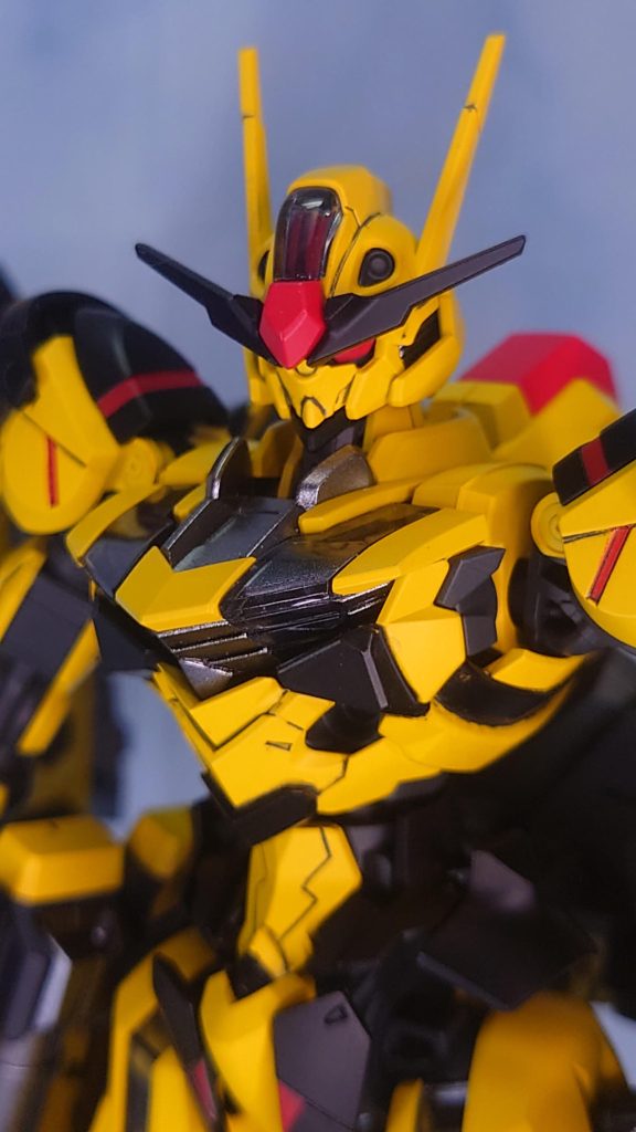 というわけで暴走機体の完成です既製品ではなく自分でエナメル塗料を希釈してスミ入れしたり水性塗料での塗分けなど初めてやってみたけど上手くいったかなと思います(ただし塗料の種類)。次の作品もすでに準備中なので早く作りたい、という願望だけはありますそれではご覧いただきありがとうございました